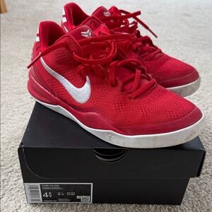 Kids KOBE VIII (GS) University Red/White